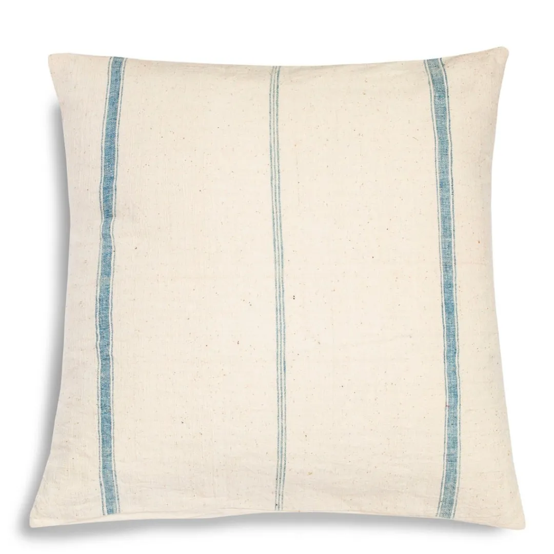 Best Daylesford Organic Nila Suti Tri Stripe Cushion Large