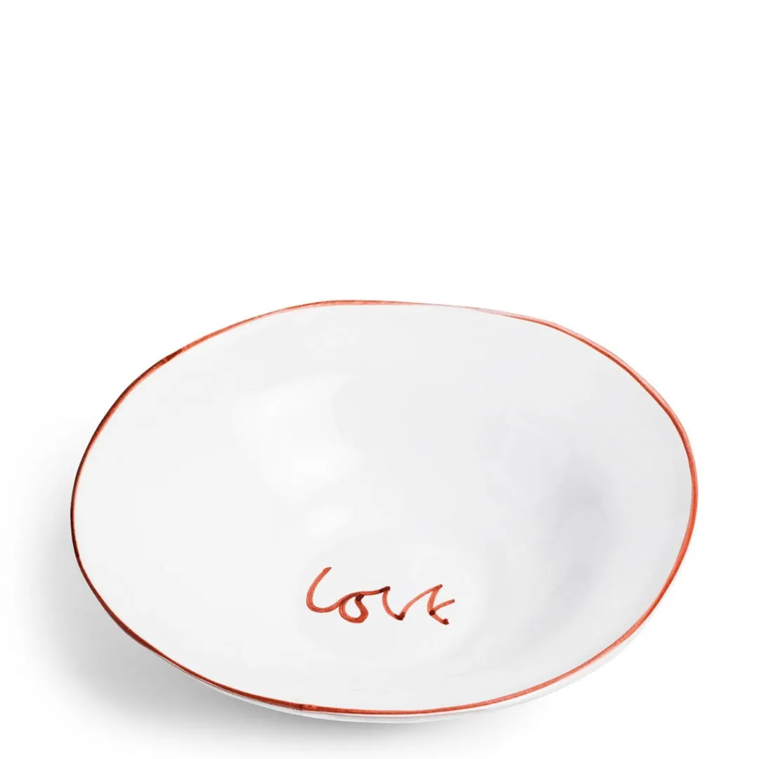 Online Daylesford Organic Oddington Bowl Red Love
