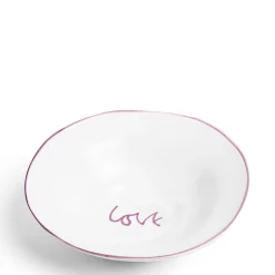 Store Daylesford Organic Oddington Love Bowl Lilac Ceramic