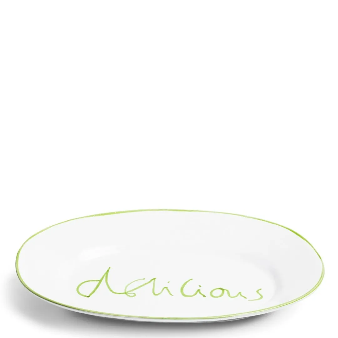 Online Daylesford Organic Oddington Oval Platter Green Delicious