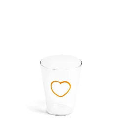 Cheap Daylesford Organic Orange Heart Glass