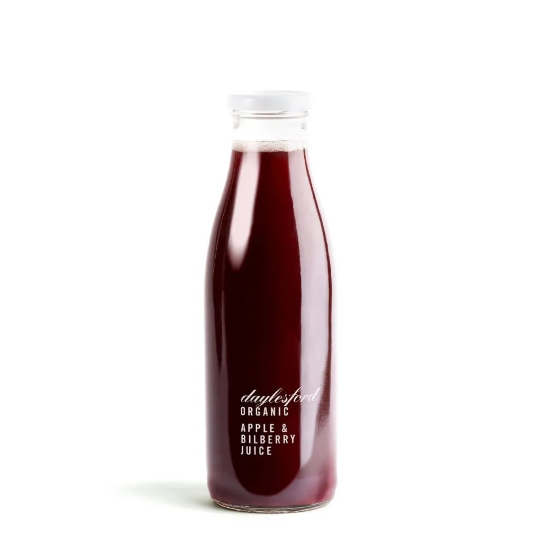 Sale Daylesford Organic Organic Apple & Bilberry Juice Large