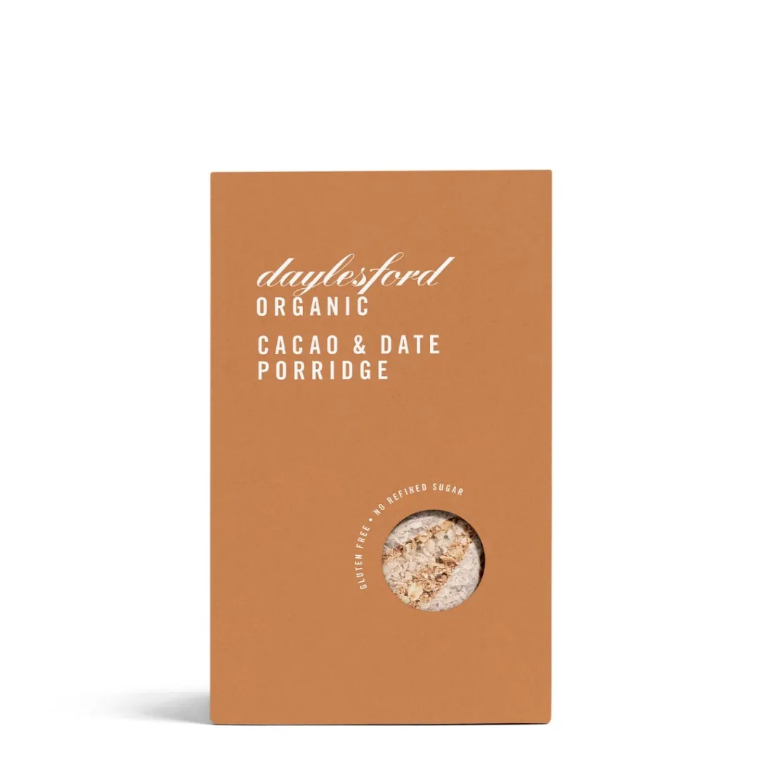 Online Daylesford Organic Organic Cacao & Date Porridge