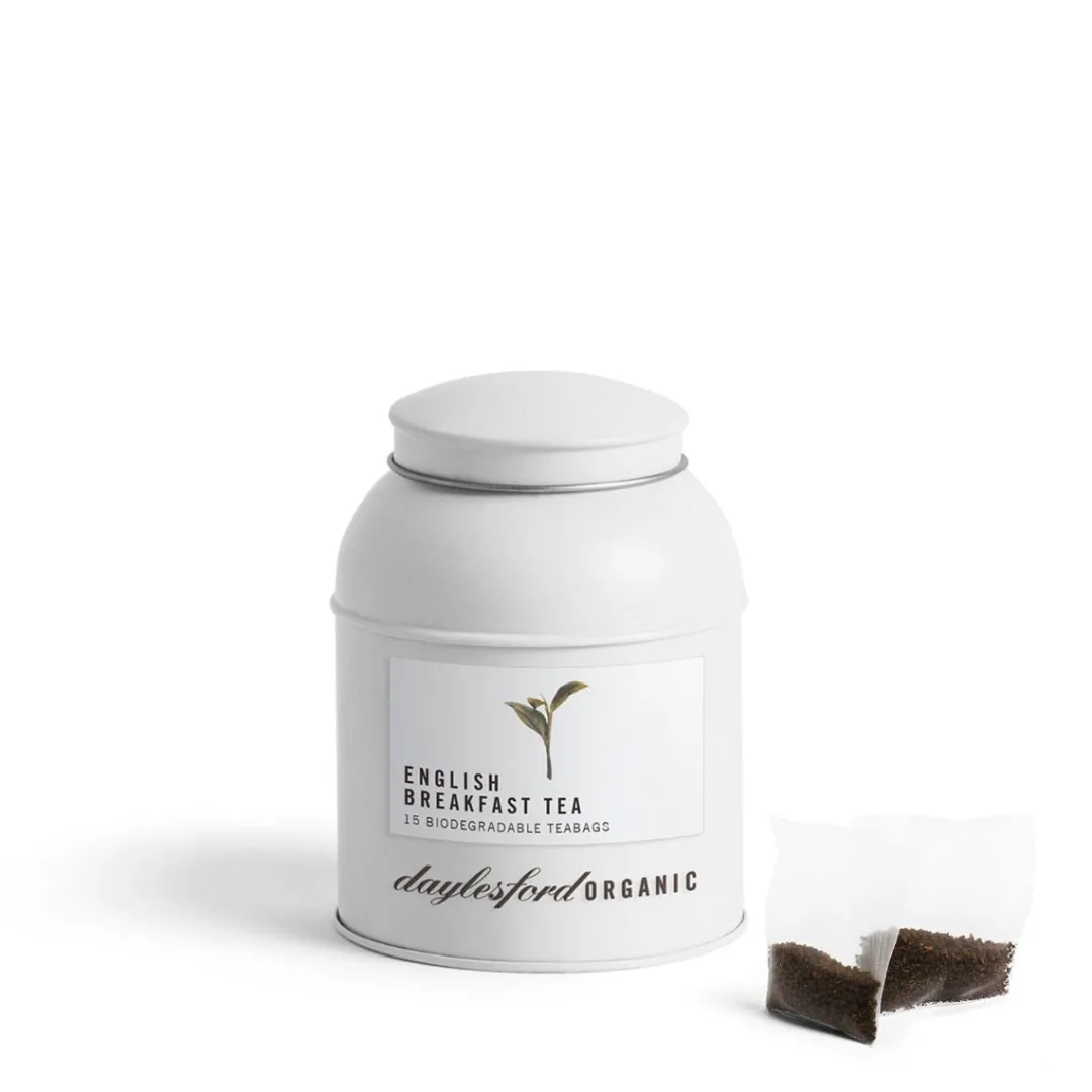 Cheap Daylesford Organic Organic English Breakfast Tea Bags In Caddy