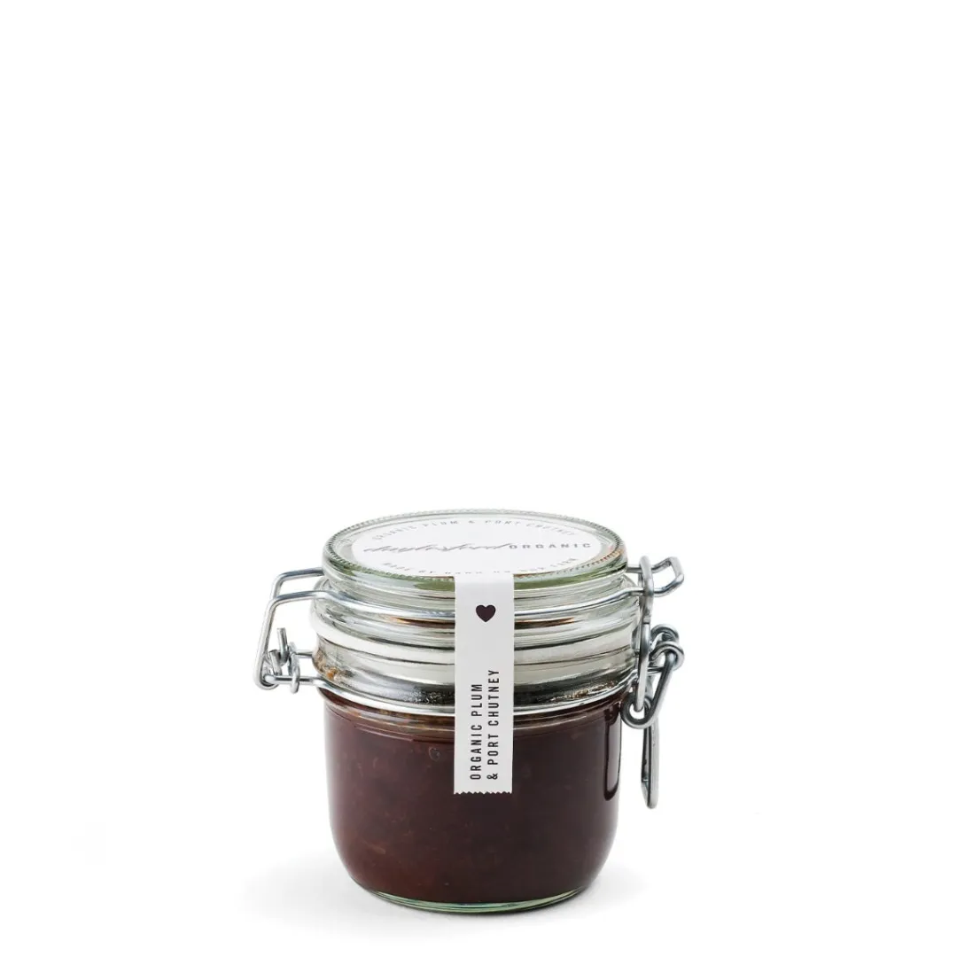 Sale Daylesford Organic Organic Plum & Port Chutney