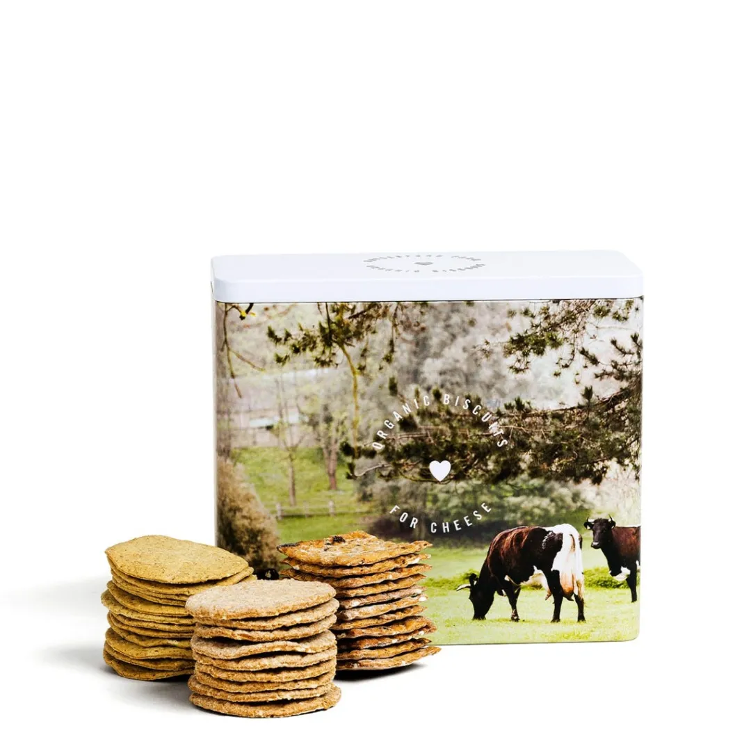 Best Daylesford Organic Organic Savoury Biscuit Selection Tin