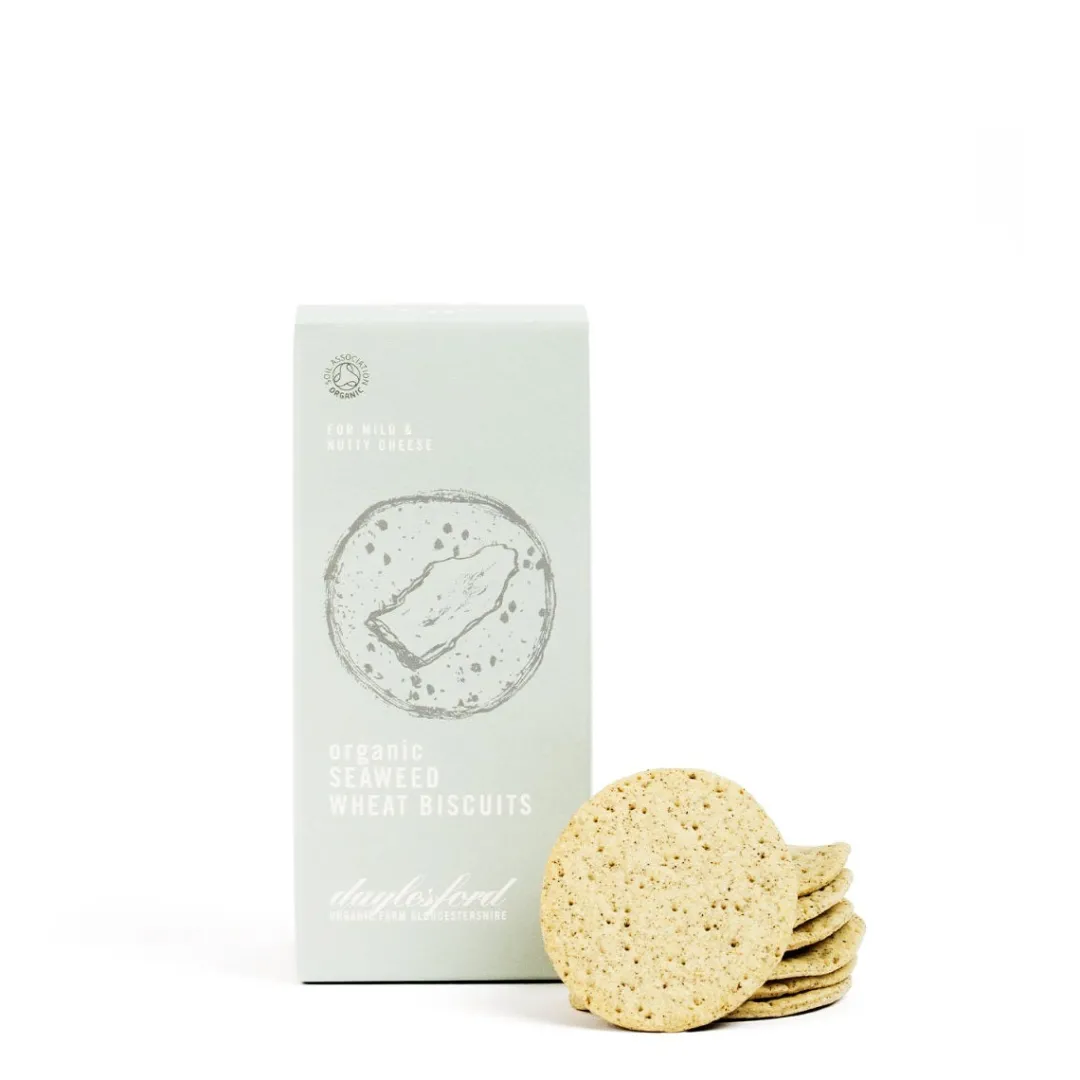 Clearance Daylesford Organic Organic Seaweed Wheat Biscuits