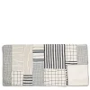 Best Daylesford Organic Patchwork Quilt Navy & White Small