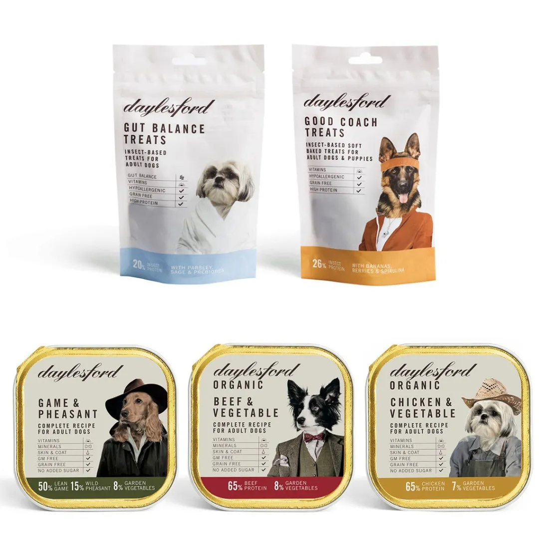 Cheap Daylesford Organic Petite Pet Food Sample Selection