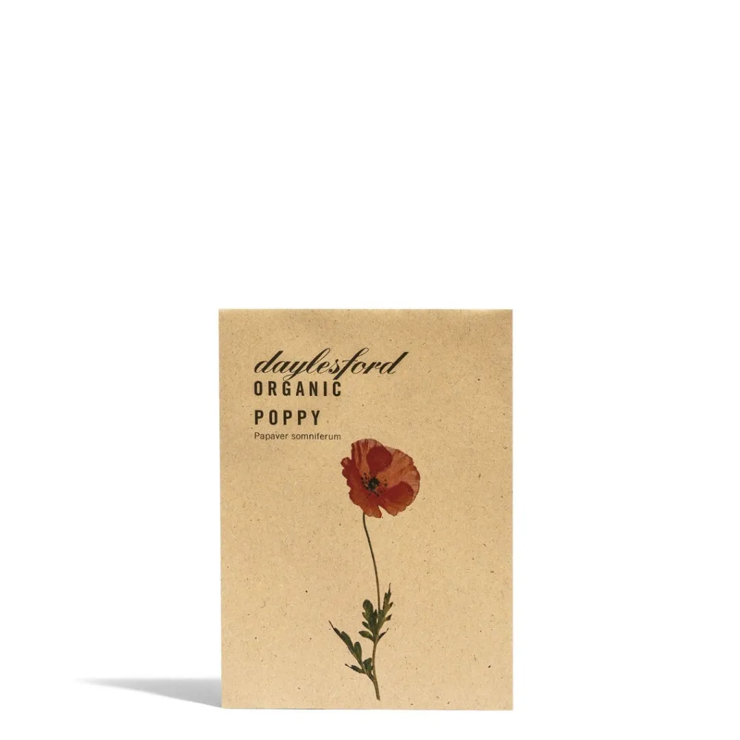 Sale Daylesford Organic Poppy Single Mix Seeds