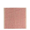 New Daylesford Organic Portobello Gingham Napkin Red