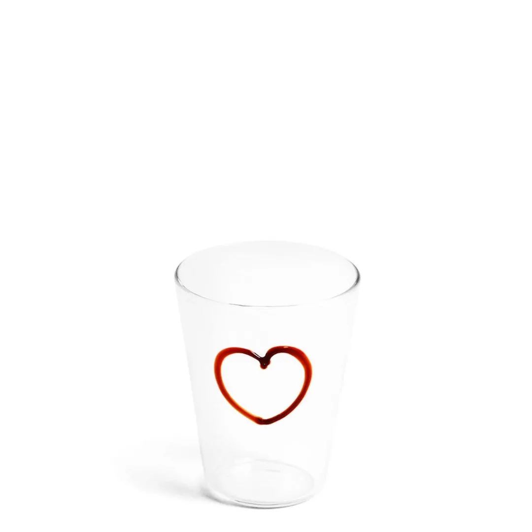 Shop Daylesford Organic Red Heart Glass