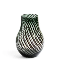 Best Sale Daylesford Organic Riley Stout Green & Black Stripe Vase Tall