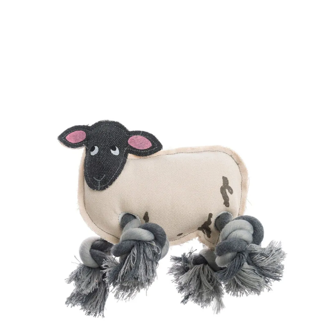 Discount Daylesford Organic Sheep Dog Rope Toy