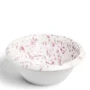 New Daylesford Organic Solstice Splatter Salad Bowl Lilac Ceramic