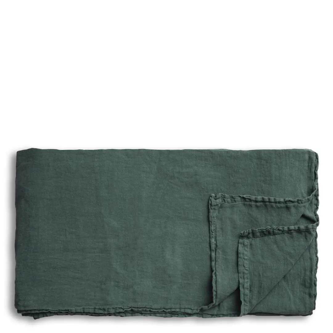 Cheap Daylesford Organic Tiller Evergreen Tablecloth