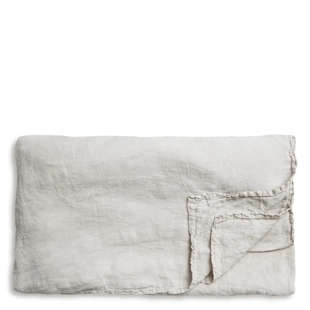 New Daylesford Organic Tiller Stone Tablecloth