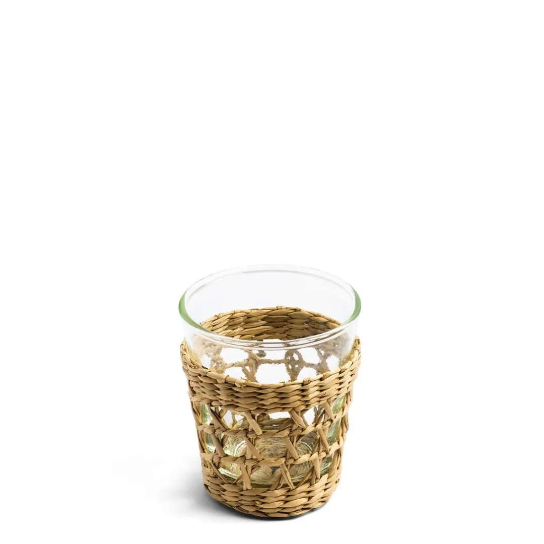 Cheap Daylesford Organic Weave Glass Tumbler Small