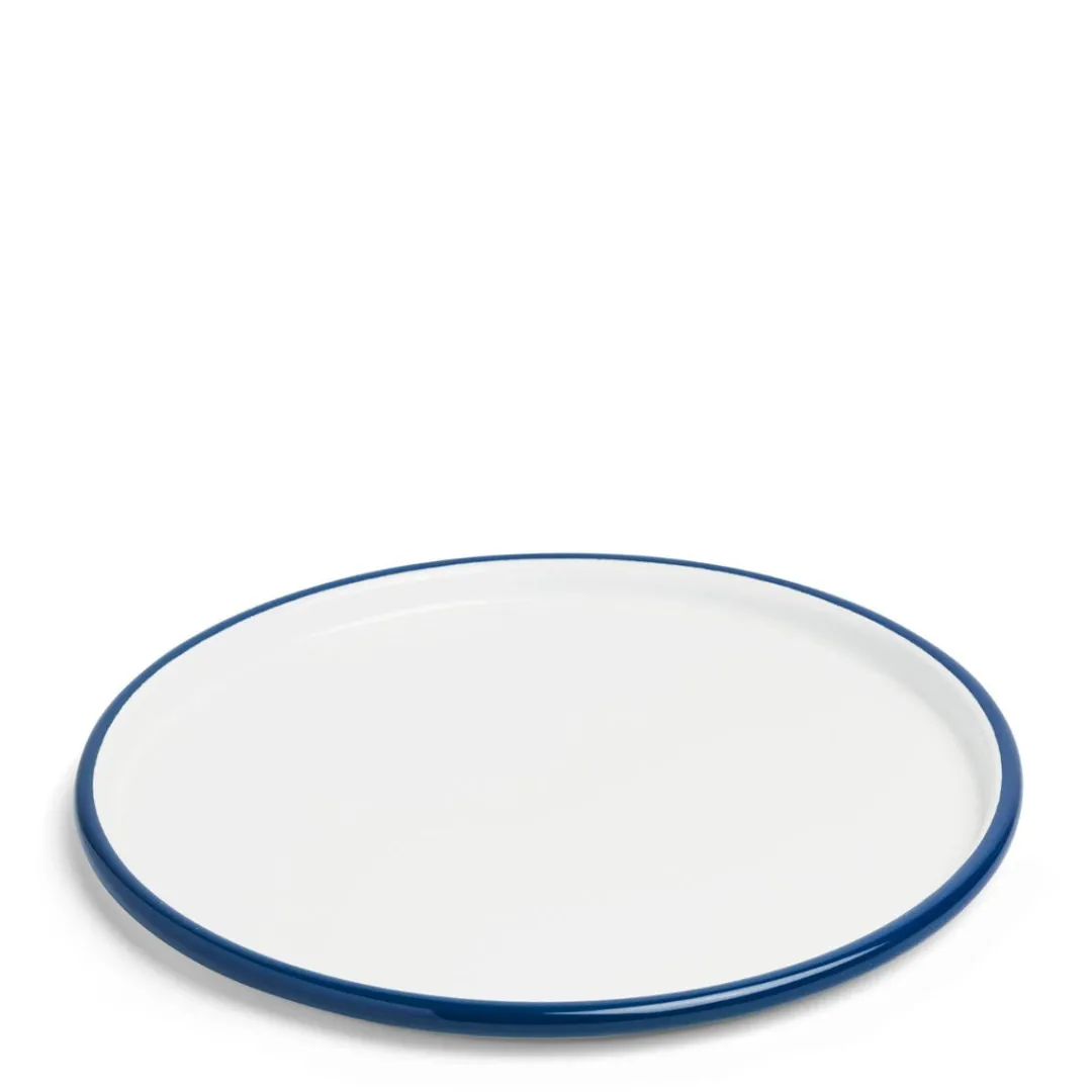 Store Daylesford Organic White & Blue Enamel Pizza