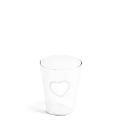 Cheap Daylesford Organic White Heart Glass