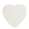 New Daylesford Organic White Linen Heart Placemat