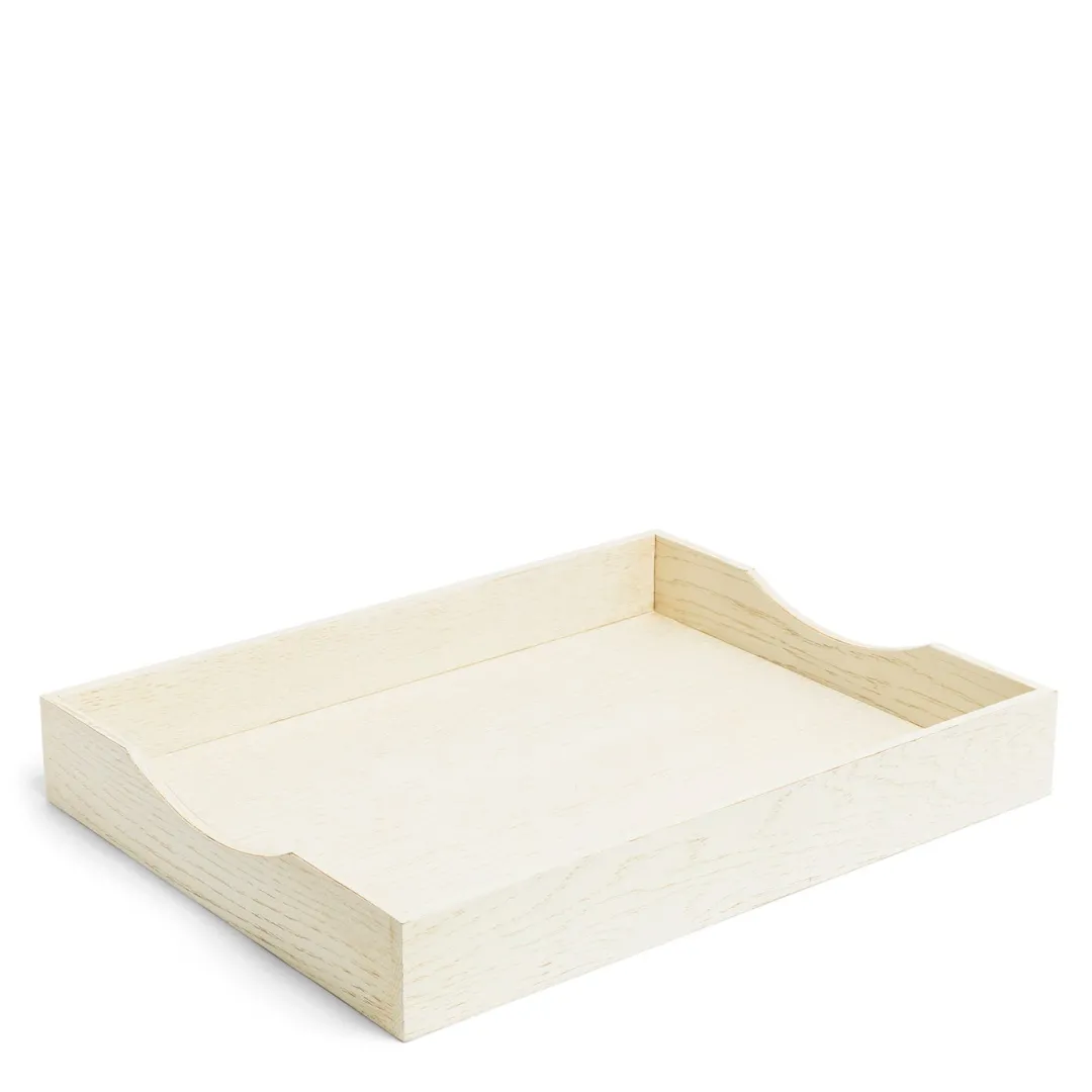 Clearance Daylesford Organic White Tray Large