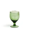 Online Daylesford Organic Wine Glass Smoke Green