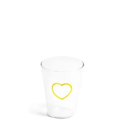 Flash Sale Daylesford Organic Yellow Heart Glass